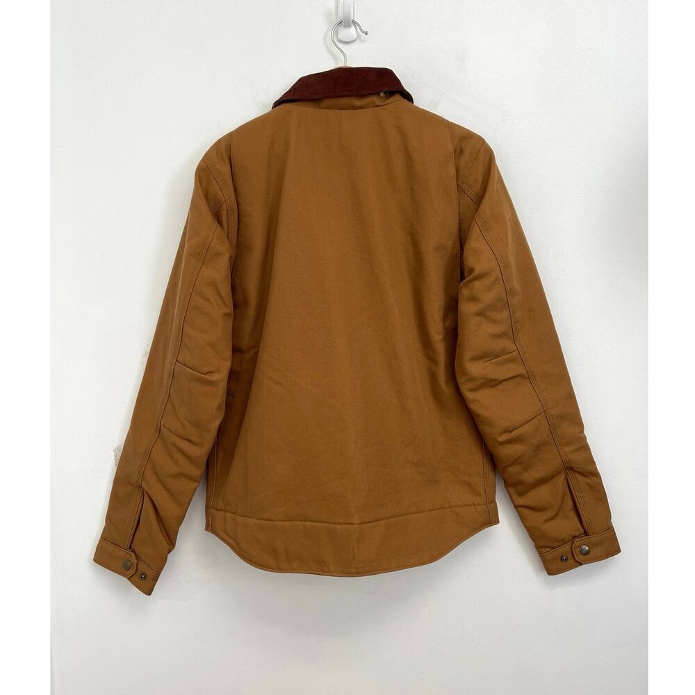 Carhartt Iconic J01 Duck Detroit Jacket Workwear Utility Blanket Lined - Small - Picture 2 of 16